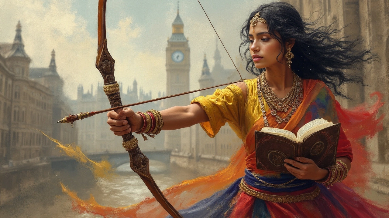 Arjuna as a Symbol of Modern Power and Compassion