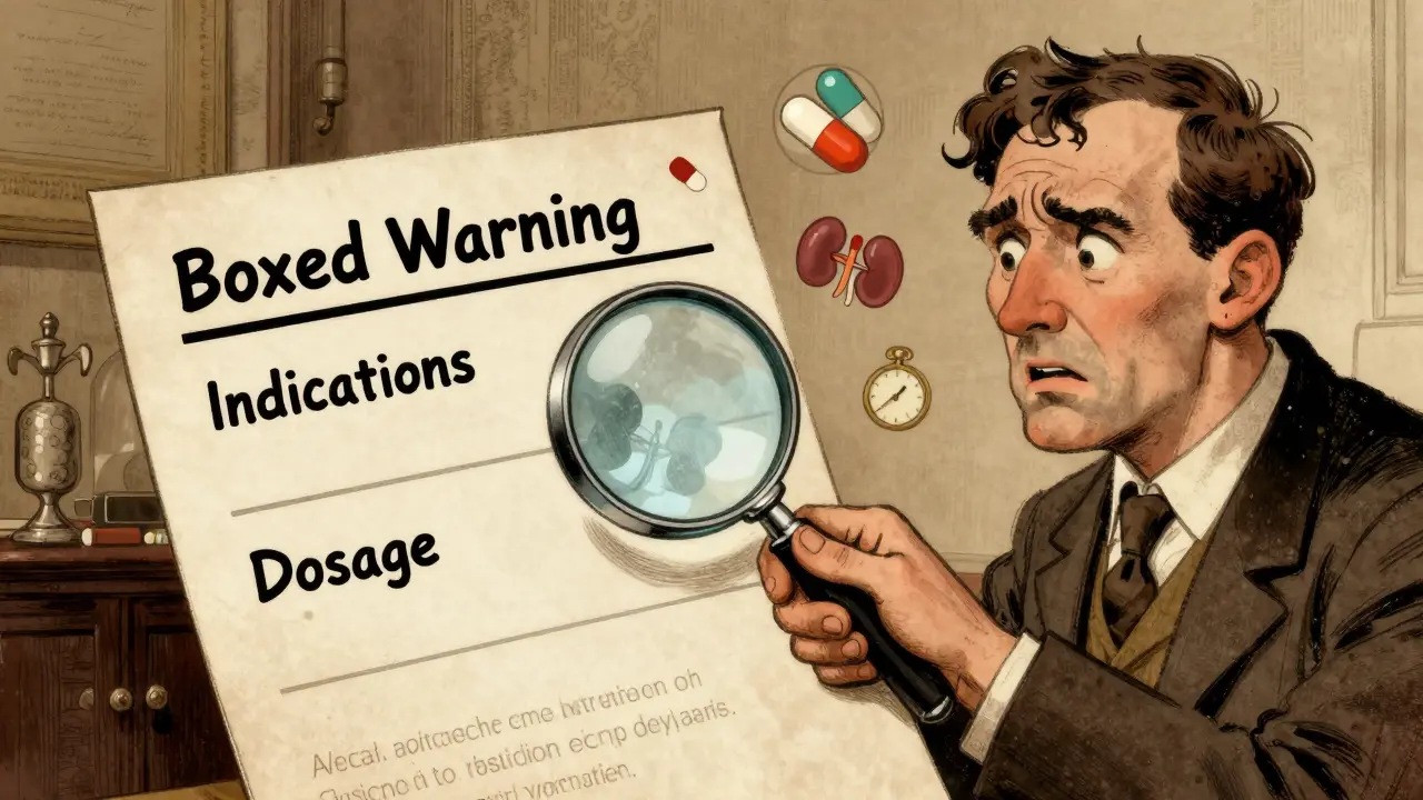 How to Read FDA Drug Labels: Understanding Key Information Sections