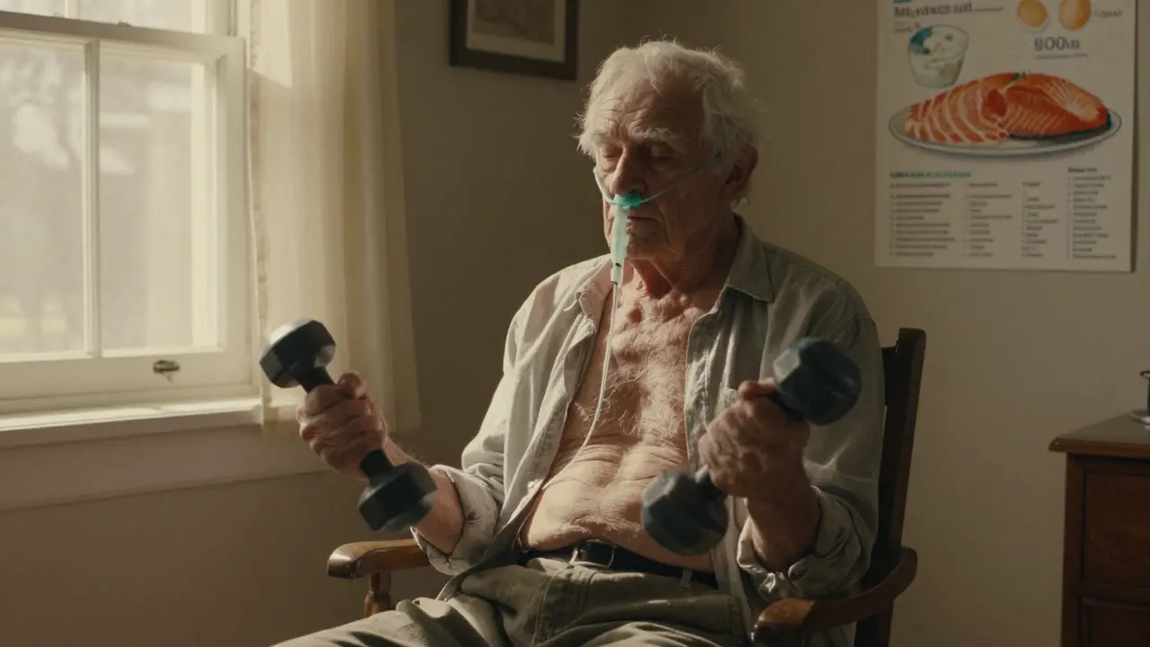 Sarcopenia in COPD: How Nutrition and Resistance Training Can Improve Survival and Daily Function